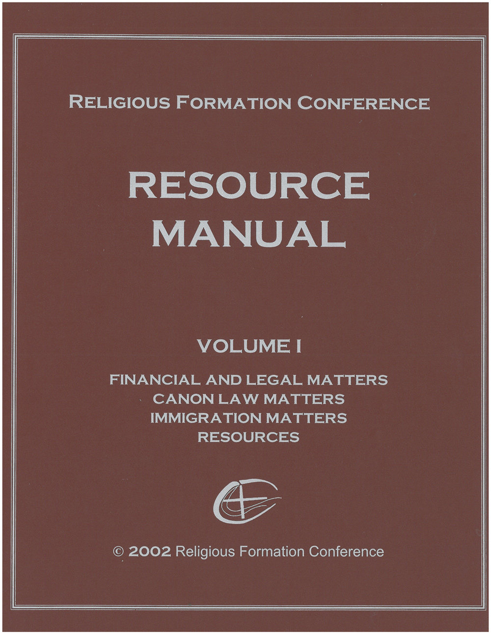 Cover Image: Resource Manual Volume 1